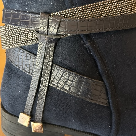 GC NAVY BOOTS. Suede - Picture 2 of 6